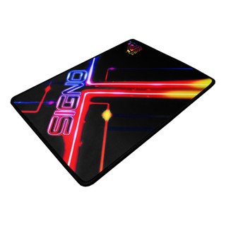 MOUSE PAD (เมาส์แพด) SIGNO GAMING SPEED NEONER-1 MT-325