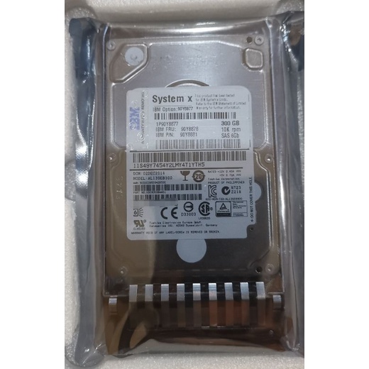 IBM System X 300GB 10K rpm SAS 6Gb 90Y8877 90Y8878 90Y8881
