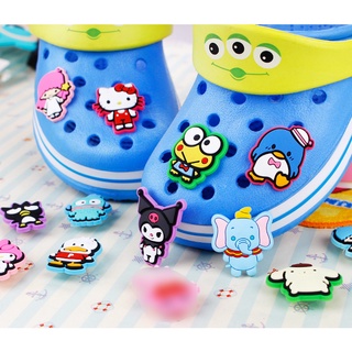 Jibbit Charms เข็มกลัด รูปเพนกวินน่ารัก อุปกรณ์เสริม สําหรับตกแต่งรองเท้า Croc