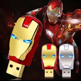 แฟลชไดรฟ์ usb 8GB 16GB 32GB 64GB ดิสก์เก็บข้อมูล ลายไอรอนแมน