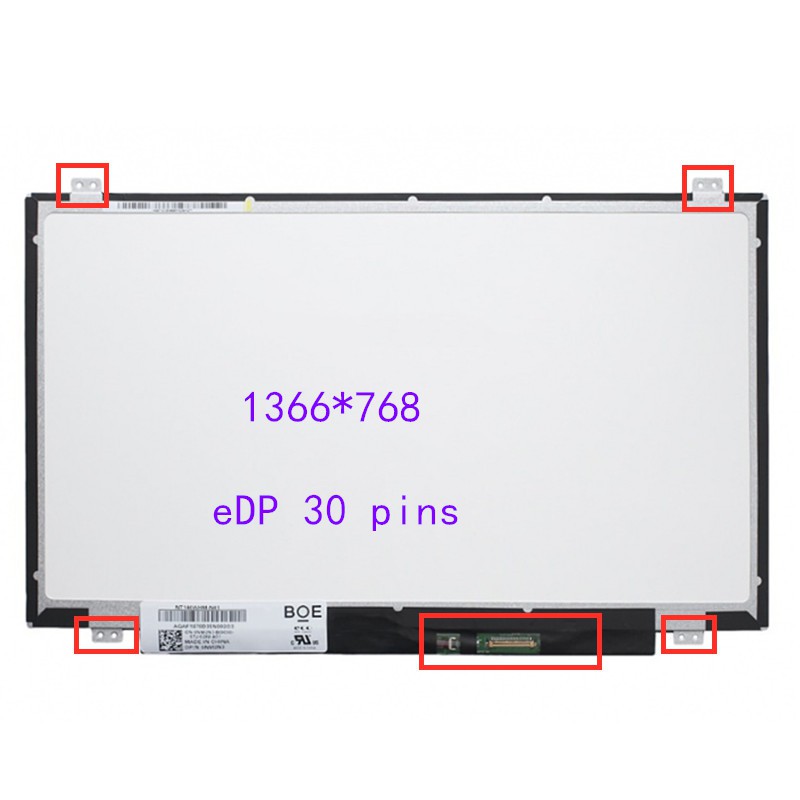 สําหรับ Lenovo g40-70 g40-80 g40-30 g40-45 g40-75 100-14IBD THINKPAD E440 แล็ปท็อป LCD หน้าจอ LED 14