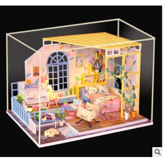 บ้านตุ๊กตาdiy DollhouseDIY : HUT S001