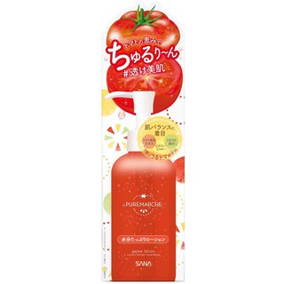 SANA PUREMARCHE GELEE LOTION TOMATO EXTRACT 200ML  เพียวมาร์ช เจลี่ โลชั่น โทเมโท เอ็กซ์แทรค น้ำตบ มะเขือเทศ