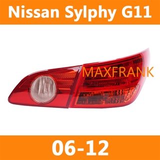 Nissan Sylphy G11 06-12 TAILLIGHT TAIL LIGHT TAIL LAMP BRAKE LIGHT BACK LIGHT ไฟหน้า​ /เลนส์ไฟหน้า/ไฟหน้าสําหรับ/ไฟท้าย