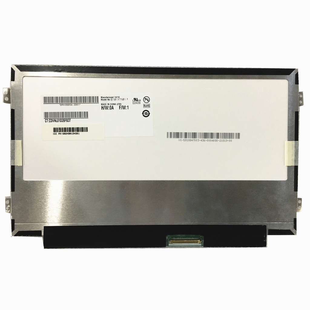 2021 B101XTN01 B101XTN01.1 M101NWN8 R0 N101BGE-L31 HSD101PHW1-A00 10.1 "LED LCDหน้าจอWXGA HD 1366X76