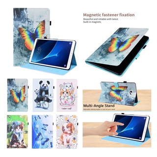 Lenovo Tab M8 TB-805F 8505X Case Tablet Cute Cartoon Dormant Flip Leather Bracket with Card Slot Cover