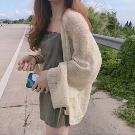 S-029 ลดเพิ่ม30.-ใช้โค้ดSMEDDAY33 พร้อมส่ง เสื้อกันแดด ผู้เสื้อคลุม สไตล์เกาหลี สำหรับผู้หญิง