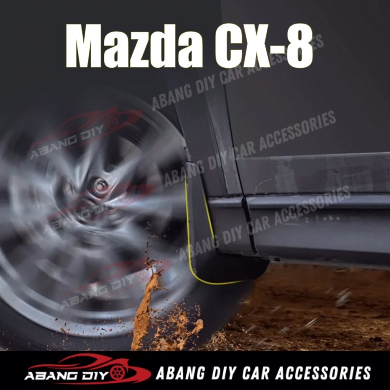 Mazda CX8 CX-8 แผ่นกันโคลน