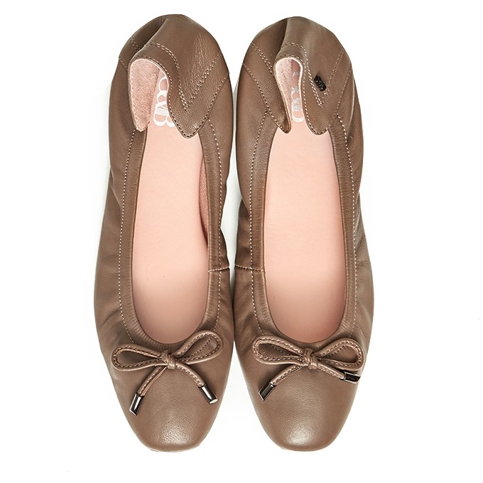 O&B รองเท้าหนังแกะ รุ่น AUDREY COMFY IN WHISKY-11024CS33050F_F9BRXX