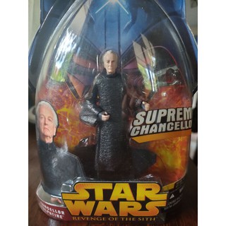 Star wars Revenge of the Sith Carded Palpatine 3.75