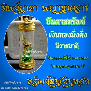 ตะกรุดพญานาค เรียกทรัพย์ เสริมดวงหนุนโชค โชคลาภ