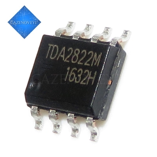 ชิ้นส่วนอิเล็กทรอนิกส์ TDA2822M TDA2822 SOP-8 10 ชิ้น