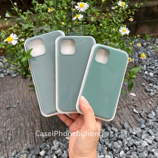 🔥เคสกำมะหยี่ สีเขียวเข้ม สำหรับเคสมือถือ รุ่น i13 mini Pro Promax,7 8 plus,SE2,X XR XSmax,11 Pro Max,12 mini Pro Max🔥