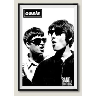 โปสเตอร์วงดนตรี Oasis LIAM AND NOEL