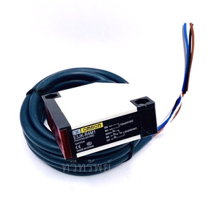 E3JK-R4M1-12-24VDC/90-240VAC 5สาย เซนเซอร์ตรวจจับวัตถุ ตรวจจับระยะ 4เมตร ใช่กับแผ่นสะท้อนไปกลับ