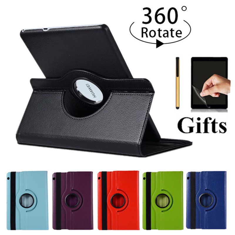 เคสแท็บเล็ต หมุนได้ สําหรับ Huawei Mediapad T5 10 T10 T10s M5 Lite 10.1 8.0 นิ้ว Matepad 10.4 Matepad 11 2023 Honor x8 pro x9 11.5 นิ้ว