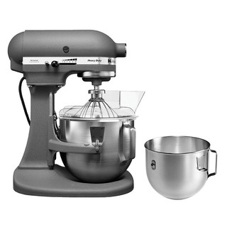 Heavy duty เครื่องผสมอาหาร KitchenAid รุ่น 5KPM50EGR (สีเทาด้าน GREY)2 20V *โถสเตนเลส 2 โถ