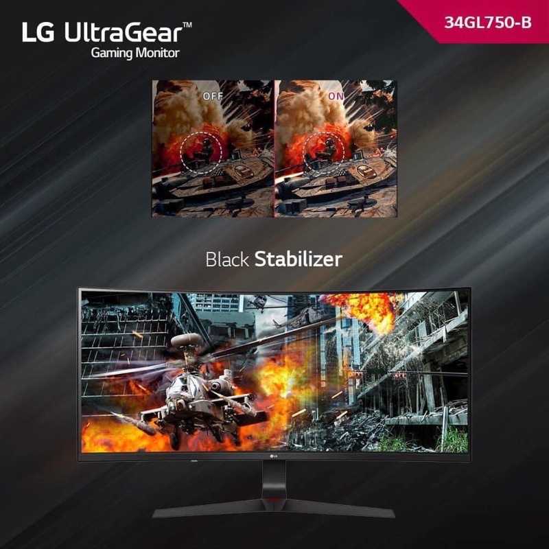 🛒✨ LG 34GL750-B 34" IPS WFHD 144Hz แท้ 100% ประกันศูนย์ไทย 3 ปี