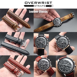 สายนาฬิกา หนังวัวแท้ รุ่น overwrist leather classic