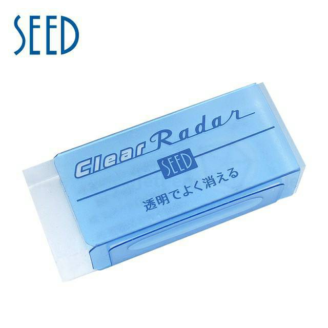 Japanese Fancy ยางลบใส CLEAR RADAR (CLEAR RADAR ERASER) 1 ก้อน EPCL100