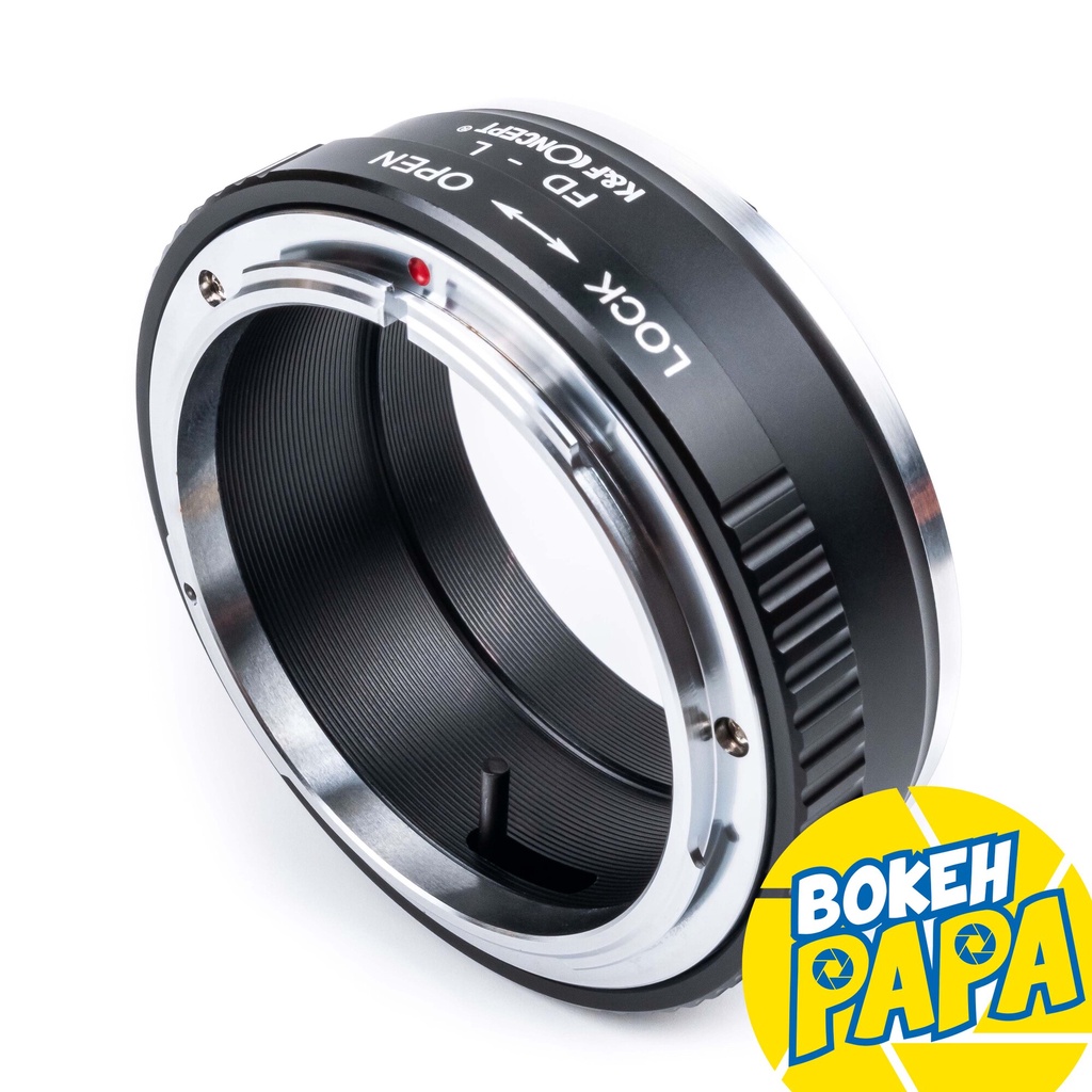 K&F Concept FD-L เมาท์แปลง อแดปเตอร์ ( Lens mount adapter FD Mount For L Mount ( FD SL / FD L / FD T