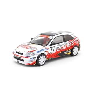 Tarmac Works 1/64 : T64-010-GR : Honda Civic Type R EK9 Super Taikyu 1998 ST-4 Champion Tsujimoto/Yamamoto