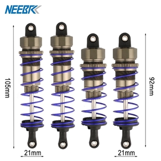 โช๊คอัพหน้า หลัง 1/10 92 มม. และโช๊คอัพหลัง 105 มม. สําหรับรถบรรทุกบังคับ HSP Redcat Hongnor LRP HPI Hobao 1/10