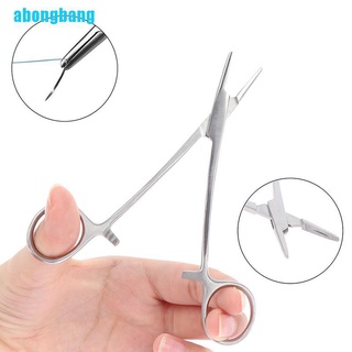 Abongbang เครื่องมือเข็มหนีบเข็มล็อค 12 ซม.