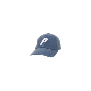 ใหม่พร้อมส่ง ของแท้ Palace P Logo 6-Panel Cap Navy