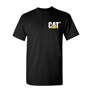 Caterpillar Cat Graphic Logo Tractor Black 100% Cotton MenS T-Shirt Birthday Gift