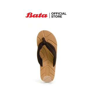 Bata รองเท้าแตะ ส้นแบน ผู้หญิง หูคีบ สีน้ำตาล รหัส 5794258  Best selling รุ่นขายดี