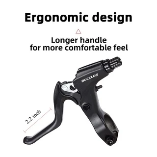 BUCKLOS เบรคมือสำหรับจักรยานน้ำหนักเบา 3 นิ้ว Mountain Bike Handle เบรค 2.2 นิ้ว BMX MTB V-Brake LEVER