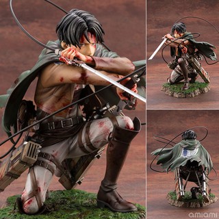 Figure ฟิกเกอร์ Model โมเดล จากการ์ตูนเรื่อง Attack on Titan ผ่าพิภพไททัน Levi รีไวล์ Fortitude 1/7