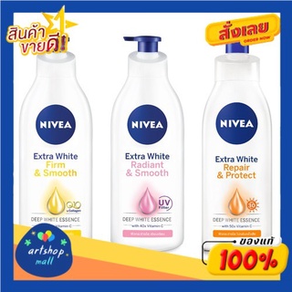 NIVEA นีเวีย Extra White Lotion 350 ml.(เลือกสูตรได้):Repair &amp; Protect