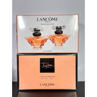 เซ็ตน้ำหอม Set Lancome muracle Duo tresor Leau de parfum 2x30ml.