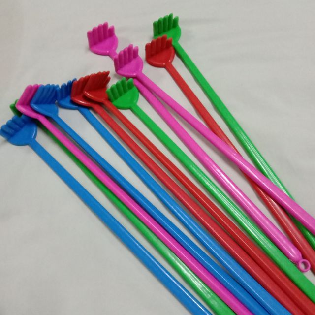 1 อัน ที่เกาหลังพลาสติก ที่เกาหลัง พลาสติกเกาหลัง ไม้เกาหลัง