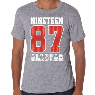 GILDAN เสื้อยืด พิมพ์ลายกราฟฟิค Allstar 30Th Birthday 1987 ติดทนนาน สําหรับผู้ชาย