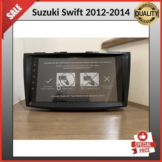 Suzuki swift 2012-2014 จอแอนดรอย(android)ตรงรุ่น มาพร้อม หน้ากาก แรม 2 รอม 16 cpu 4 core   แบ่งเล่น 2 จอได้