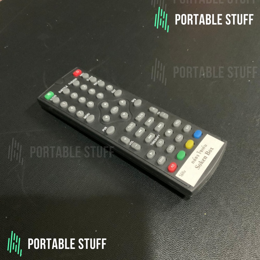 รีโมทกล่องดิจิตอล โซเค่น Soken