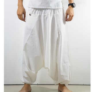 Thai cotton pants กางเกงม้งขายาว