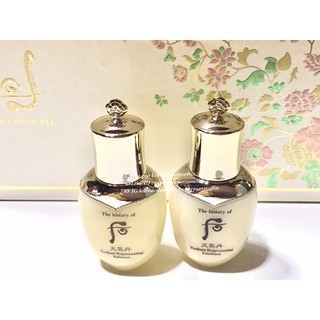 (ขนาดทดลองขายคู่นะคร้า) The History Of Whoo Radiant Rejuvenating Balancer25ml+Emulsion 25ml