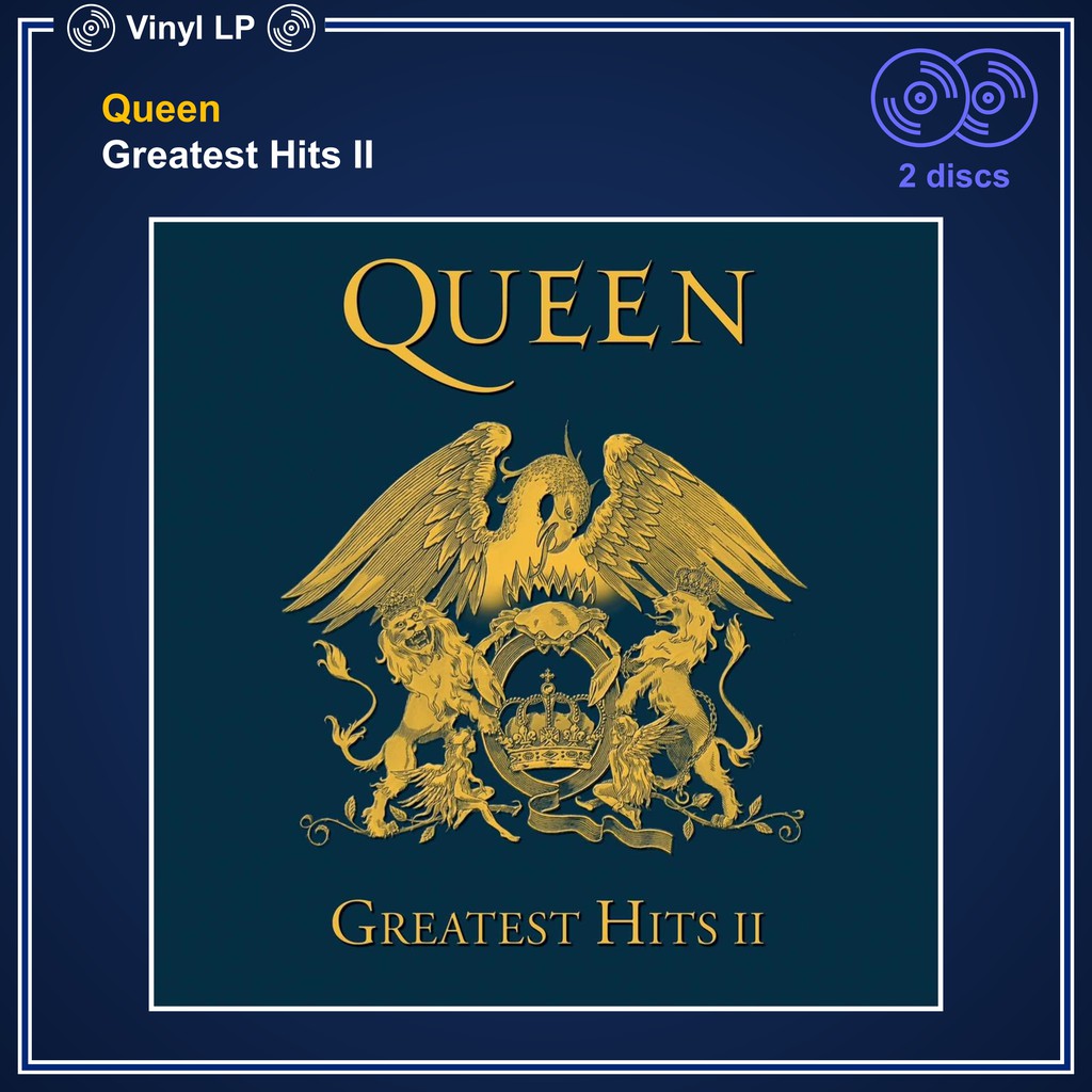 [แผ่นเสียง Vinyl LP] Queen - Greatest Hits II [ใหม่และซีล SS]