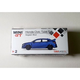 MINI GT Honda Civic Type R สีน้ำเงิน