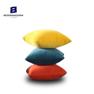 BEDDING MODERN หมอนอิงกำมะหยี่ หมอนผ้ากำมะหยี่คุณภาพ หมอนรองหลัง หนานุ่มพิเศษ