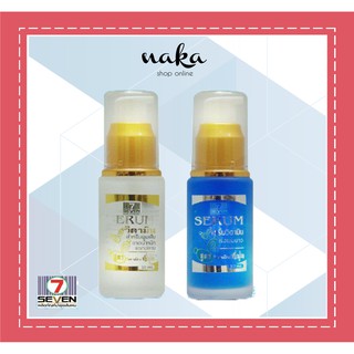 seven hair serum เซรั่มบำรุงผมสำหรับผมแห้งเสียแตกปลาย กระตุ้นให้ผมยาวเร็ว หอม นุ่มสลวย สูตรวิตามินเข้มข้น ญี่ปุ่น 30 ML.