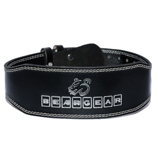 BEARGEAR 4″ Gym Belt วัสดุทำจากเข็มขัดหนังวัวแท้