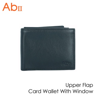 [Albedo] Upper Flap Card Wallet With Window กระเป๋าสตางค์/กระเป๋าเงิน/กระเป๋าใส่บัตร ยี่ห้อ AbII - A2EP00299