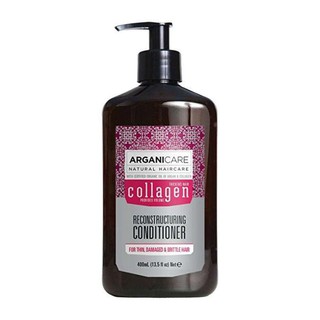 Arganicare Reconstructing Collagen Conditioner for thin, damaged and brittle hair 400 ml.