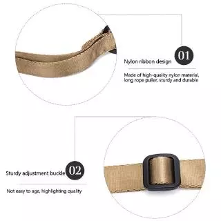 ยุทธวิธี Multi-Mission Double Point Sling Strap System Mount Set เหมาะสําหรับ MS2 Single Point Strap สายคล้องกล้อง