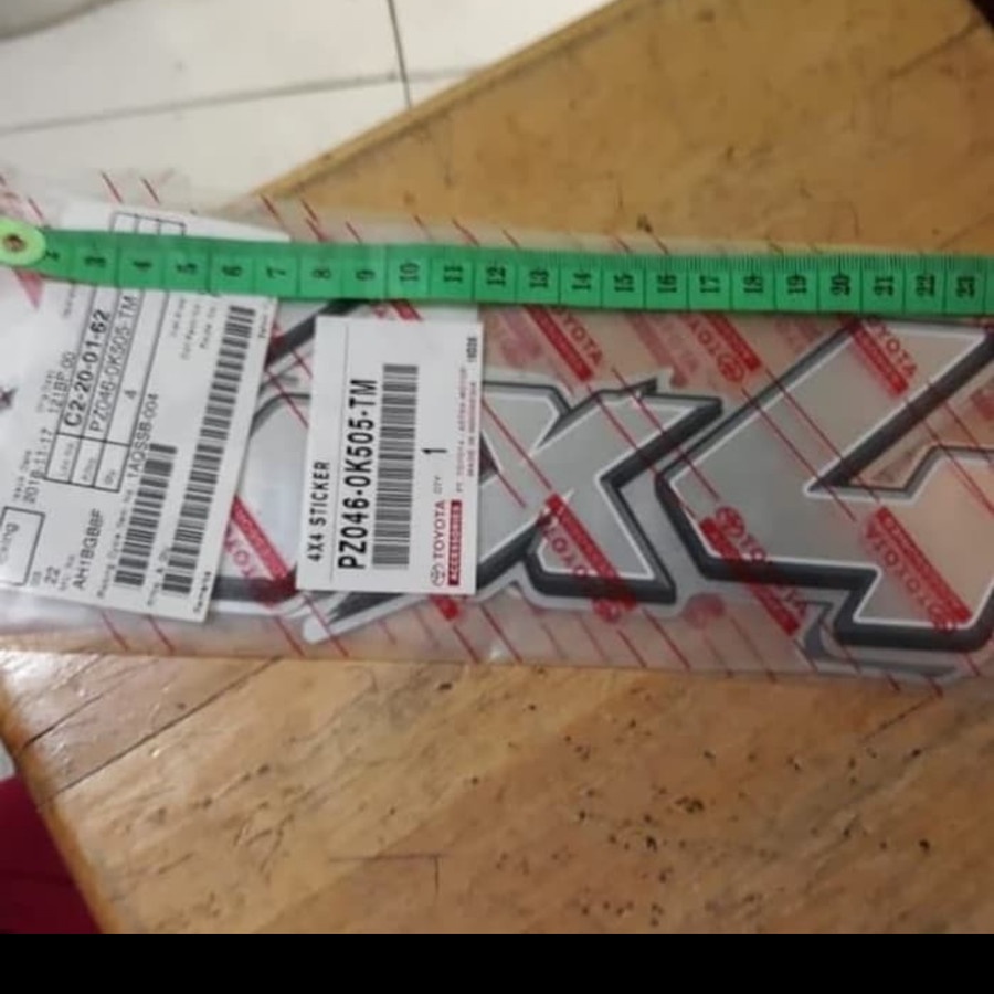 สติกเกอร์ HILUX FORTUNER 4x4